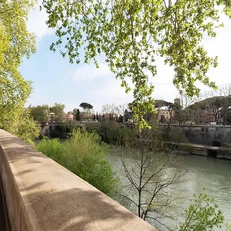 Loft Moderno E Silenzioso A Trastevere רומא